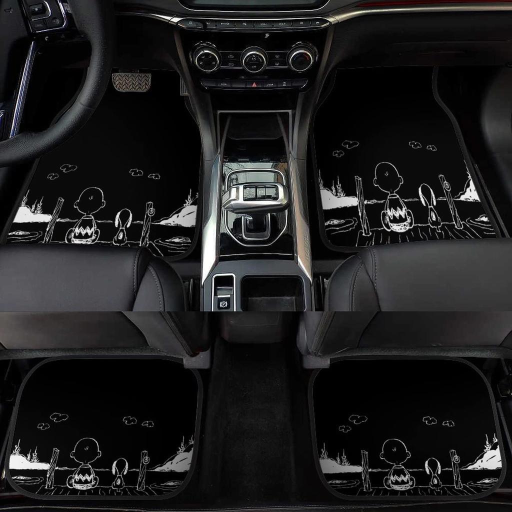 LDU 4-Piece Car Floor Mat Set (Waterproof, Washable, Anti-Slip; Interior Protection for Kei & Passenger Cars)