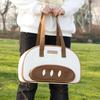 Outdoor Carriers Bag for Small Pet Dog Carriers Bag Cats Carriers Bag with Pouches Breathable Carry Bag for Dog Cats