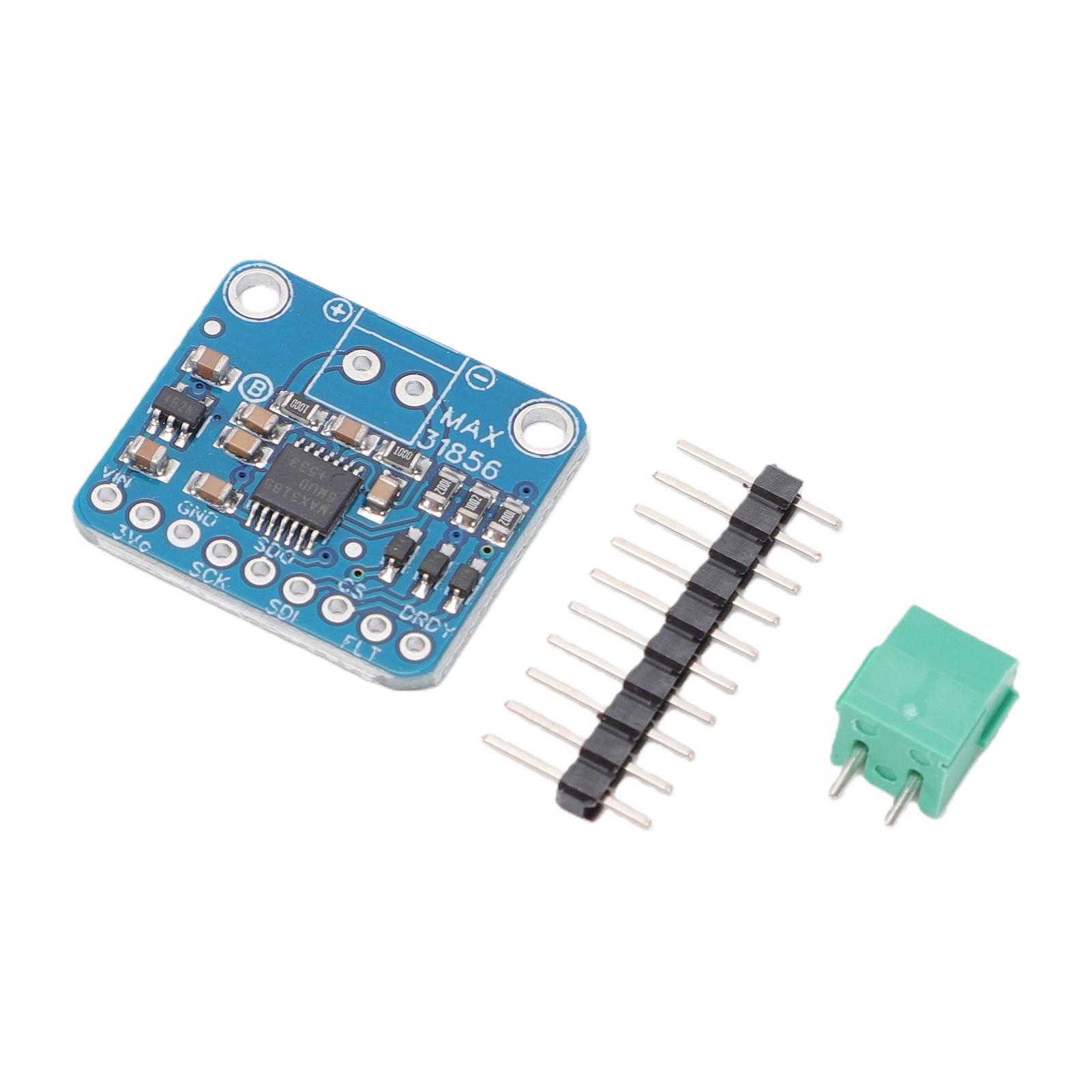 Module Thermocouple MAX31856 pour Types K J N R S T E B Module Thermocouple 19 Bits Entrée Capteur de Température Protection d'Entrée