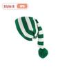 Cozy Knitted Autumn Winter Christmas Hat Unisex Long Tail Pom Pom Wizard Style Warm Beanie for Holiday Party Christmas Decor