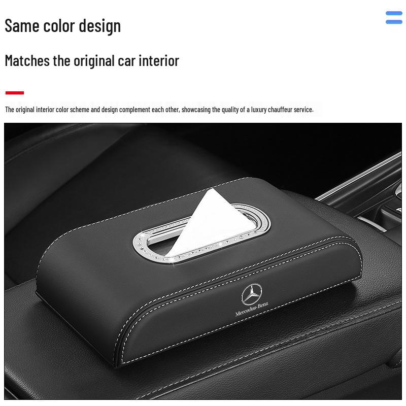 2025 Hanging Tissue Box for Mercedes-Benz GLC300L and GLC260L Center Console
