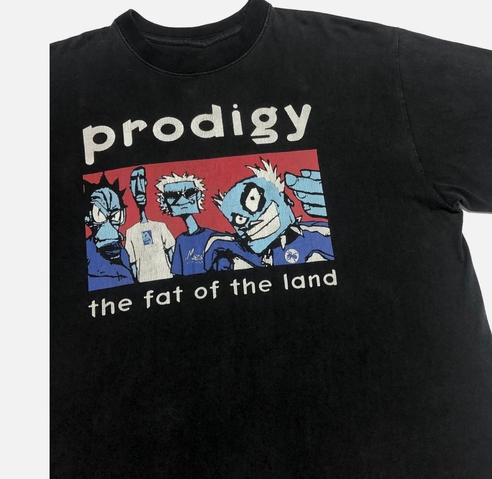 The Prodigy The Fat Of The Land Футболка Хлопковая Подарок Для Фанатов S-5XL Унисекс Футболка S