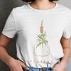 Flower In A Jar T Shirt - Wildflowers T Shirt - Wildflower Drawing - Cottage