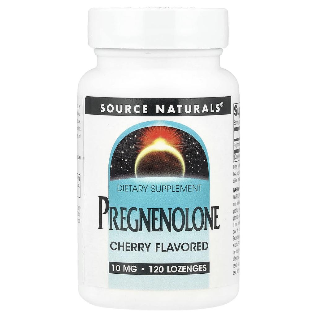 Pregnenolone Cherry Flavor, 10Mg, 120 Lozenges