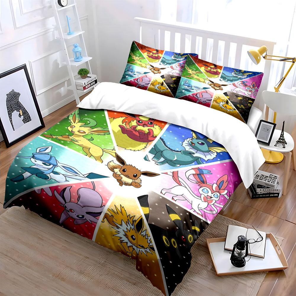 Charming Evolutionary Companions Tapestry Bedding sets Duvet covers Pillowcases(1* Duvet Cover 2* Pillowcases without duvet insert)