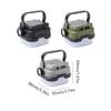 Waterproof Solar Camping Lamp Adjustable LED Outdoor Tent Lamp Emergency Light  Camping Use