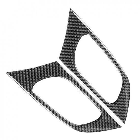 For Honda Civic 9th 2012-2015 Interior Door Handle Cover Trim Carbon Fiber Car