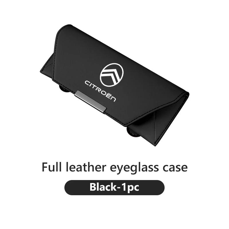 

Car Glasses Case Sun Visor Eyeglass Holder Card Ticket Clip For Citroen Grand Berlingo Jumper Celysee Xsara Picasso Aircross