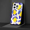 Citrus limon Linnaeus Case for Apple iPhone 14 11 7 SE 2020 8 X XS 13 12 Mini XR 15 Pro Max Silicone Black Soft Phone Cover