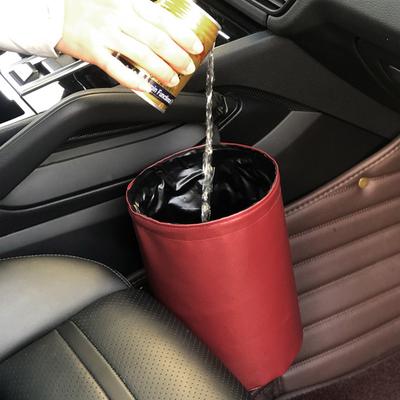 Extractme Car Storage Basket Interior Rubbish Container For Waste Organizer Holder Waterproof Garbage Can Trash Bin