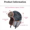 Fashion Thickened Lei Feng Hat Warm Soft Winter Velvet Hat Windproof Ushanka Hat Unisex