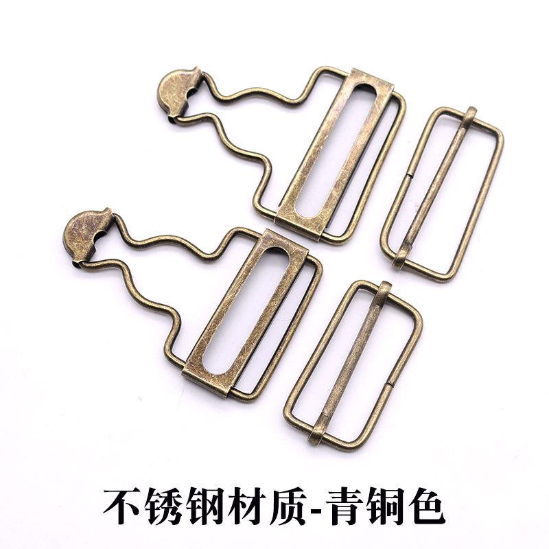 10Pcs Metal Overalls, Buttons, Gourd Buttons, Denim, Maternity Suspenders, Women'S Adjustment Buckles, Day Buckles