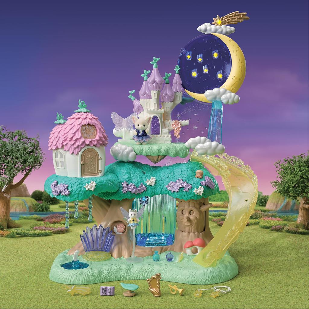 Premi Giocattolo 2025 Categoria Personaggi Gran Premio Sylvanian Families Foresta e Magia Giocattolo Certificato Marchio ST Casa delle Bambole per Età 3 e Sylvanian Families