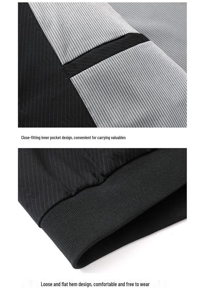 Spring-Autumn Fashionable Light Business Jacket for Middle-Aged Men