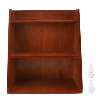 Schreibtisch-Utensilien-Organizer Vintage Mehrschichtiges Holz Schreibtisch-Utensilien-Ablageregal für Parfüm