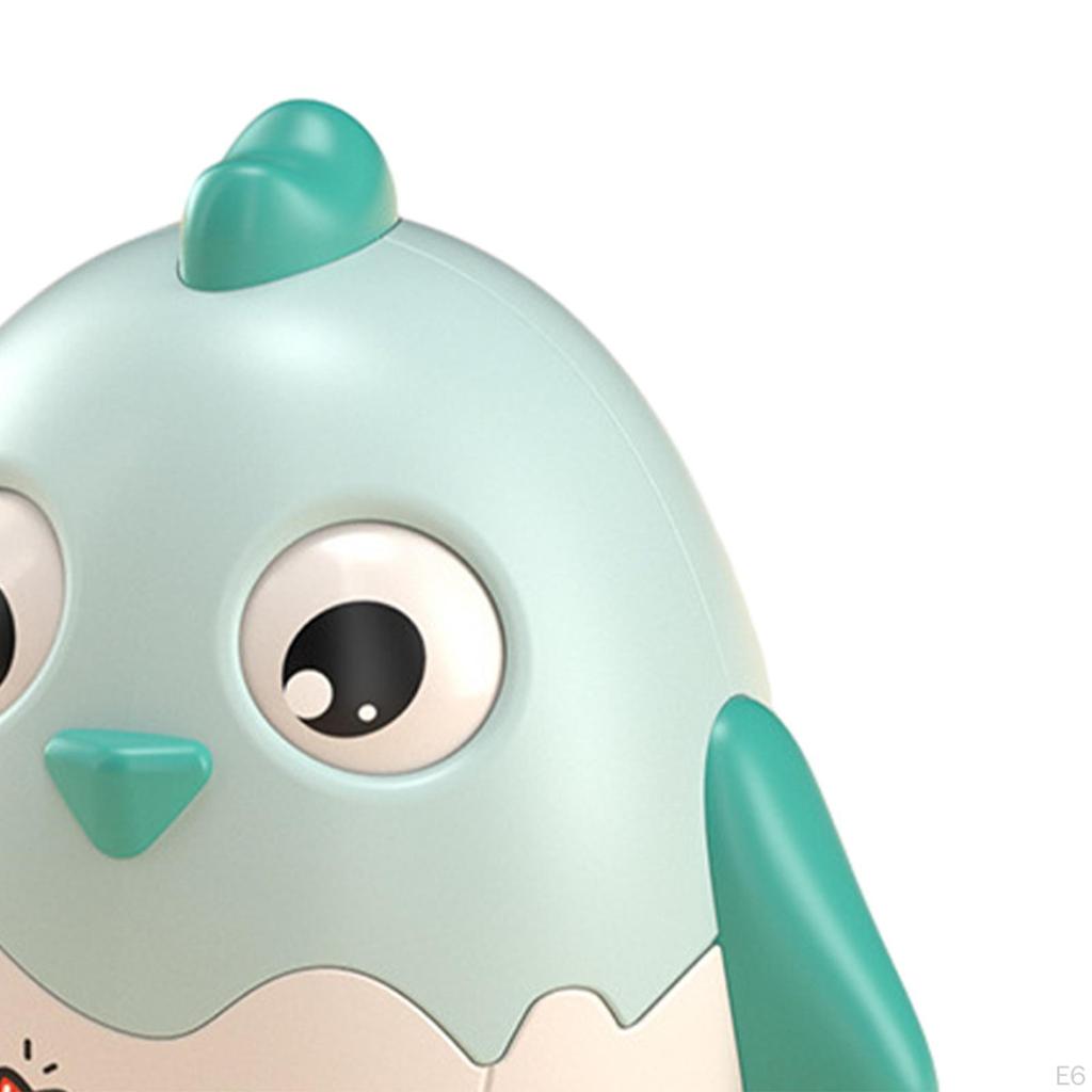 Chick Tumbler Toy Chicken Toy, Musical Doll Crawling Time Wobbling for Babies