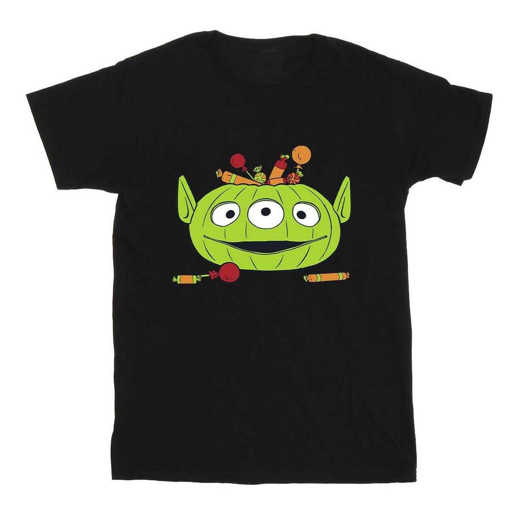 Toy Story Boys Alien Pumpkin Basket Halloween Cotton T-Shirt