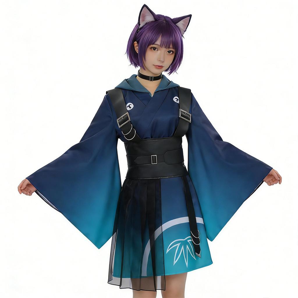 Cosmic Princess Kaguya Sakayori Iroha Cosplay Costume For Halloween Role Play And Spring Events