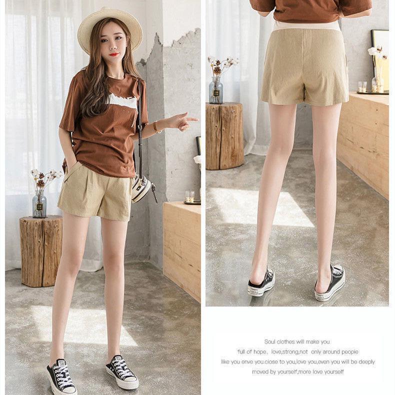 Cross-border Women's Summer Maternity Shorts - New Fashion Loose Fit Leggings