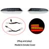 Car LED Rear Bumper Reflector Light For BYD YUAN PLUS ATTO 3  2024 Rear Running Light Brake Light with Turn Signal