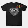 Unique Heartshaped Medical Terms Paramedic TShirt 100 Cotton ONeck Summer Short Sleeve Casual Unisexs Tshirt Size S3XL