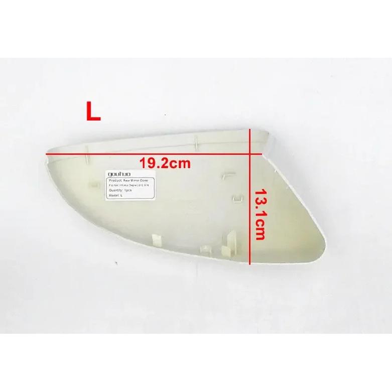 For VW Jetta (Sagitar) 2012 2013 2014 2015 2016-2018 Outside Reverse Mirror Cover Cap Wing Door Side Mirrors Housing Shell