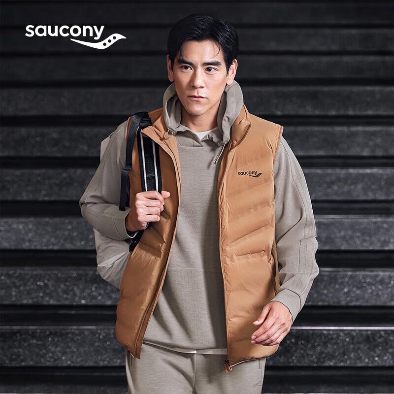 Saucony Men s Urban Lifestyle Lightweight Down Vest XL