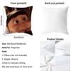 A-Agnes cute Cushion Cover 2-in-1 Reversible Plush Pillow Cover | Car/Sofa/Bed | Perfect Gift