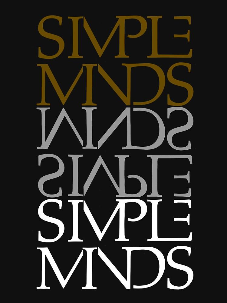 Simple Minds Simple Minds Alive Kicking Klassiek Essentieel T-shirt