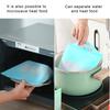 Sac de rangement en silicone de 1 L, bonne étanchéité, organisateur de conservation des aliments, pochette de rangement pour fruits au réfrigérateur, sac de désinfection à la vapeur pour micro-ondes, sac de chauffage des aliments