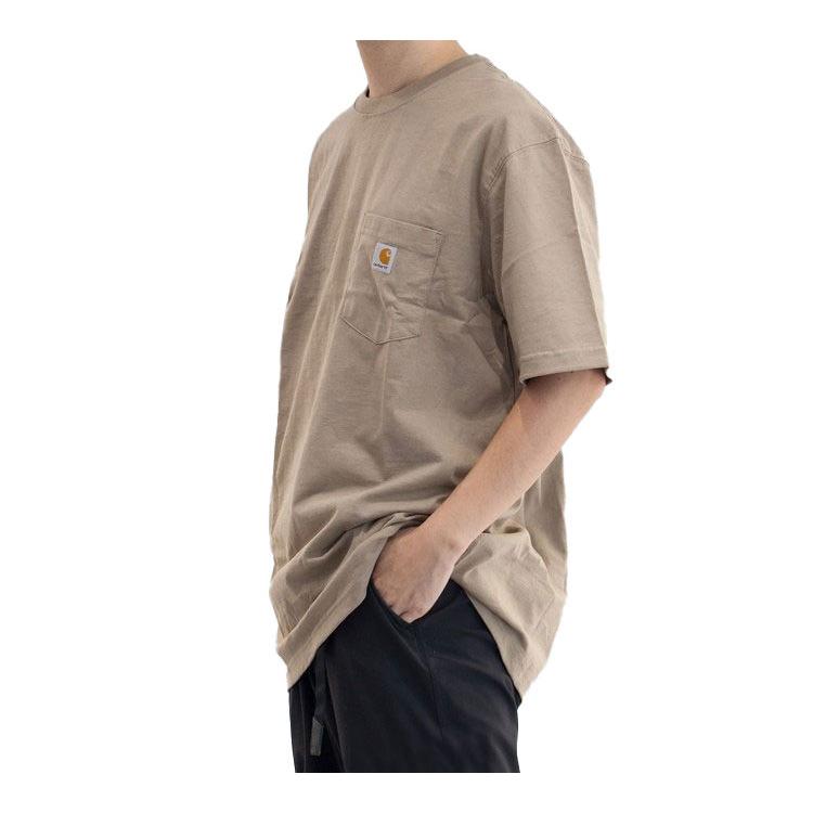 Carhartt K87 LOOSE FIT HEAVYWEIGHT SHORT SLEEVE POCKET T Shirt Men's K87DES