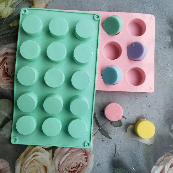 Useful Food Grade Reusable Lightweight Dessert Modeling Button Silicone Mold for Restaurant Cake Mold