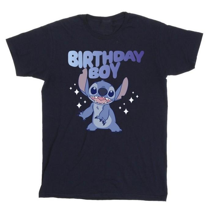 Lilo & Stitch Boys Birthday Boy Stars T-Shirt