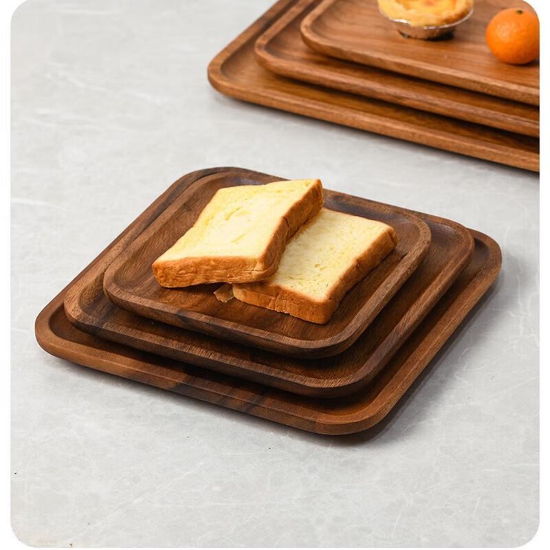 Solid Wood Snack & Tea Serving Tray