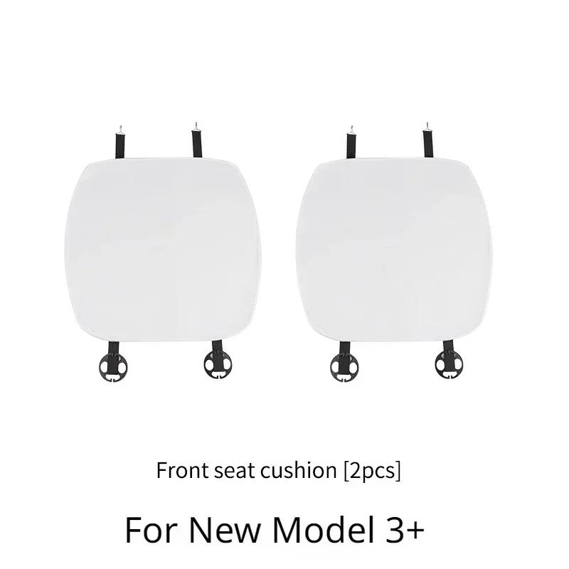 Seat Cover Cushion for Tesla New Model 3+ Highland 2024 Flannel Anti-dirty Seat Pad Mats Flocking Mat Car Seat Cover Accessories