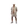 Jordan Essentials Logo Print Drawstring Mid Waist Casual Shorts Men Shorts Legendary-Light-Brown FN6516203