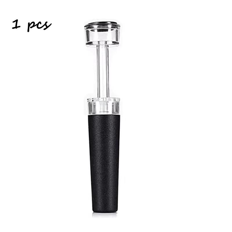 Vacuum Wine Stopper Reusable Stoppers with Built-in Vacuum Pump Leakproof Wine Bottle Sealer Silicone Caps,Wine Saver 5