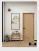 Wood Veneer Self-Adhesive Wallpaper: Thick, Soft, Imitation Wood Grain for Doors, Tables, and Furniture Renovation.