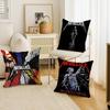 Band M-METALLICA Cool Office Cushion Pillowcase Car Cushion Cover45X45CM Lumbar Pillowcase Sofa Pillowcover