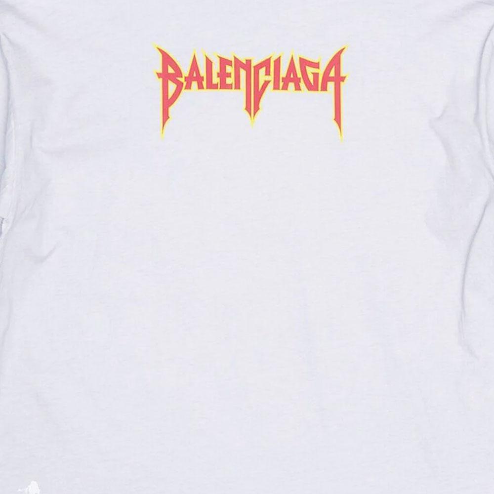 Balenciaga Oversized T Shirt 698089TMV889012