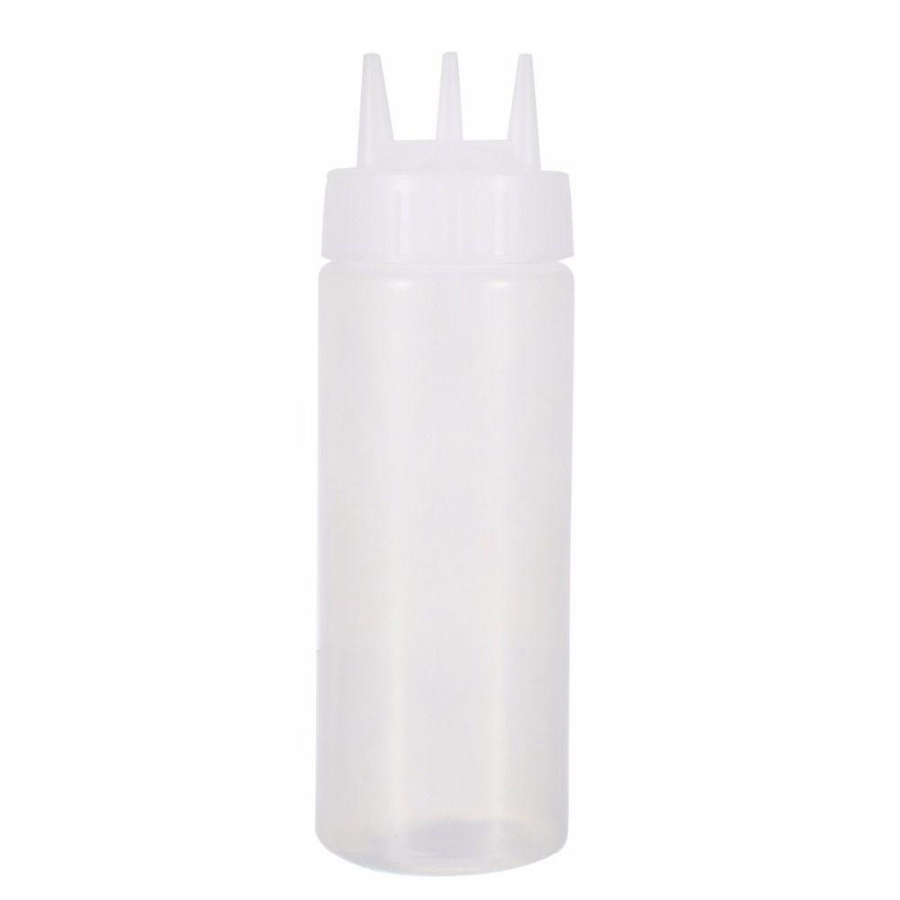 3 Holes Vinegar Kitchen Storage Salad Organization Jar Dispenser Kitchen Accessories Squeeze Bottle