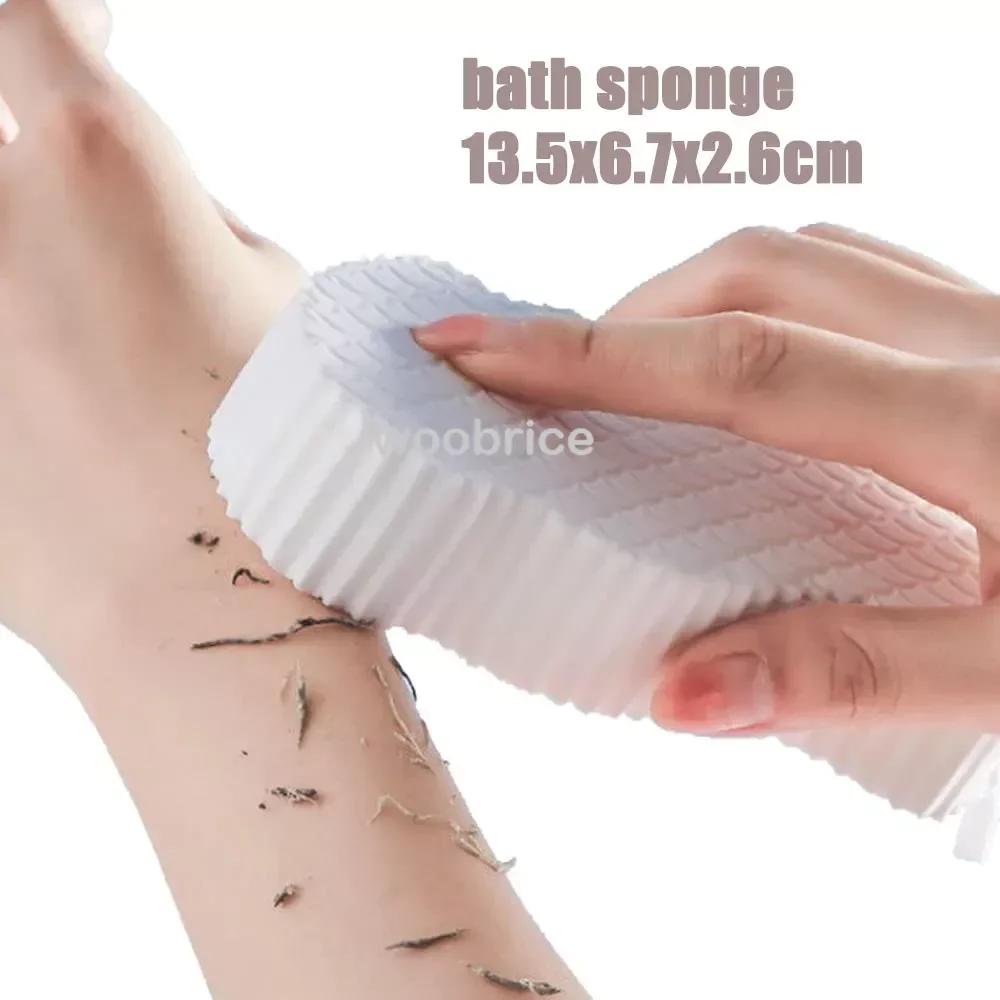 Silicone Rub Back Brush Bathroom Non-slip Wash Foot Pad Massage Shower Mat with Sucker Bath Massage Foot Exfoliating Brush Pad