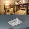 LED Light 12V Interior Dome Ceiling Light Three Color Dimming For Car Boat Camper Trailer Caravans Motorhome Accessories