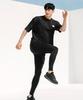 Tyubeuteuli Men'S Basic Loose Fit Short Sleeve Rash Guard A604 Black