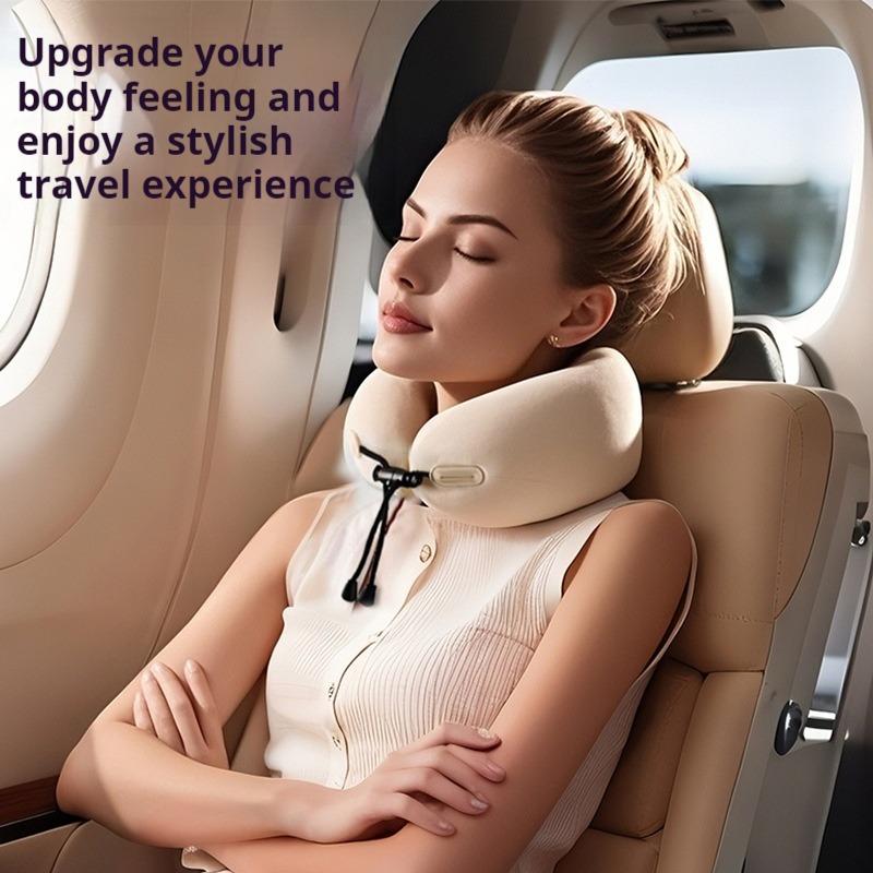 Travel Pillow Neck Pillow Aircraft Pillow Neck Pillow Sleeping U-shaped Pillow Neck Pillow Portable Memory Foam U-shaped Pillow