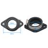 Adaptador de interfaz de goma del colector de admisión del carburador de la motocicleta para PWK32 34
