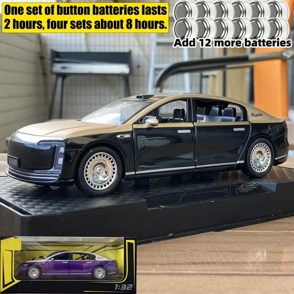 1:32 MAEXTRO S800 Luxusní auto Slitina Kov Odlitek Model auta Vysoká simulace Domov Trendy Ozdoby Sbírka Hobby Dárky Děti