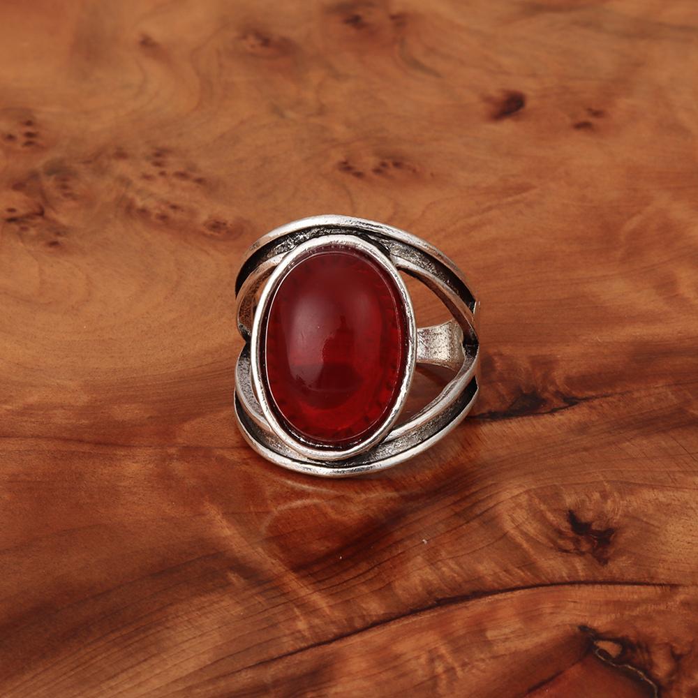 2024 NEW Elegant Vintage Big Stone Rings for women men Vintage Sculpture Flower Finger Rings