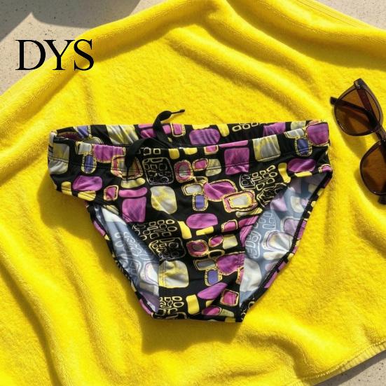 Men Swim Shorts Swimming Trunks Mid-rise Multi Printing Design Quick Swimwear Drying Breathable Briefs Sun-Resistant