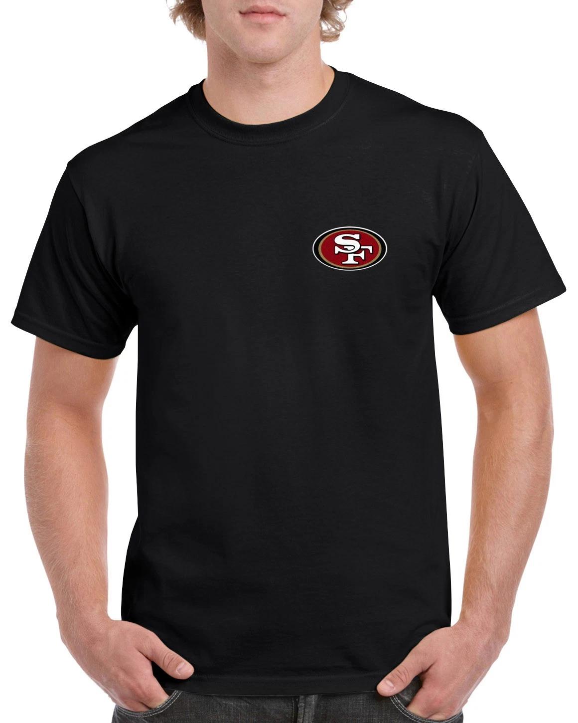 49ers Chest T-Shirt San Francisco Football SF Niners GFN05 XXXL